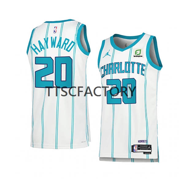 Charlotte Hornets Trikot Gordon Hayward 20 Jordan 2022-23 Association Edition Weiß Swingman - Herren Charlotte Hornets Trikot Gordon Hayward 20 Jordan 2022-23 Association Edition Weiß Swingman - Herren